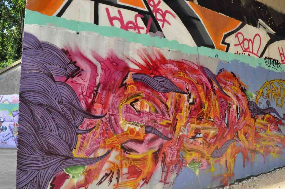 Graffiti Murals Street Art 634 streetart A4 Photo Print