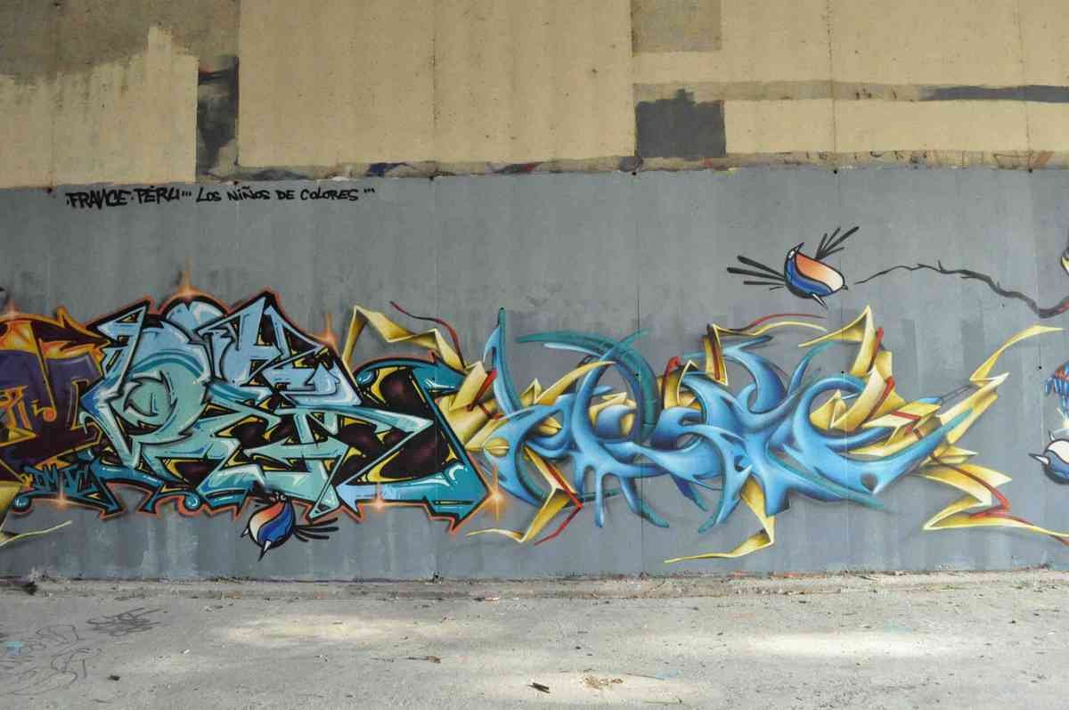 Graffiti Murals Street Art 638 streetart7 A4 Photo Print