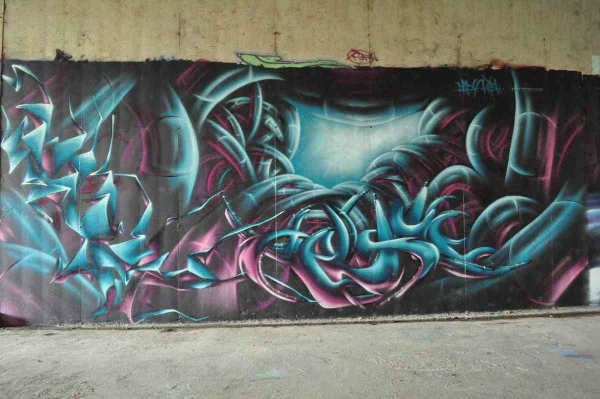 Graffiti Murals Street Art 640 streetart9 A4 Photo Print