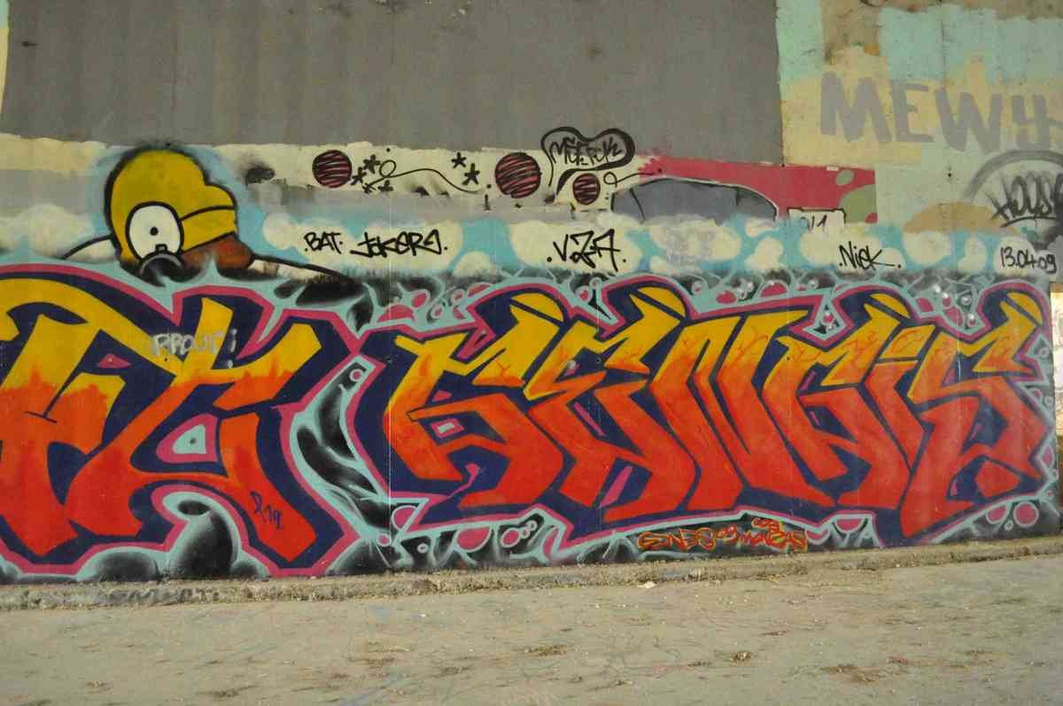 Graffiti Murals Street Art 643 streetart13 A4 Photo Print