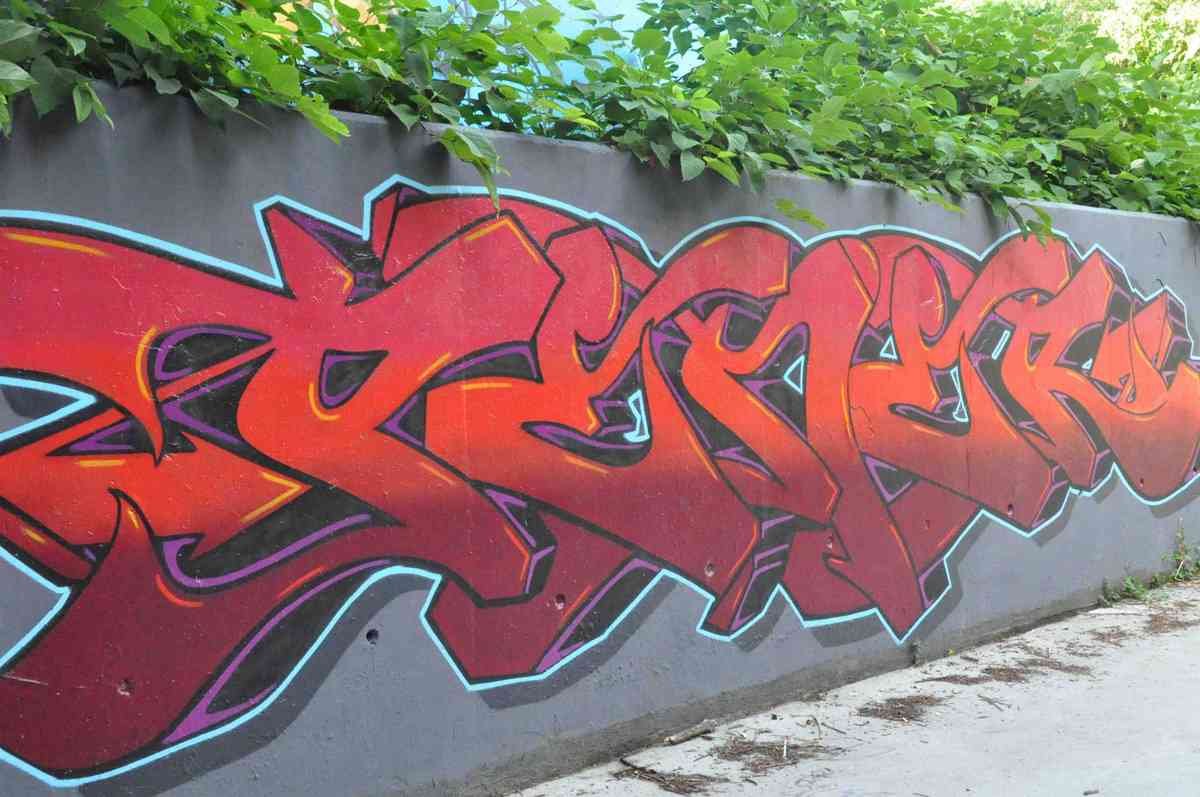 Graffiti Murals Street Art 647 streetart19 A4 Photo Print