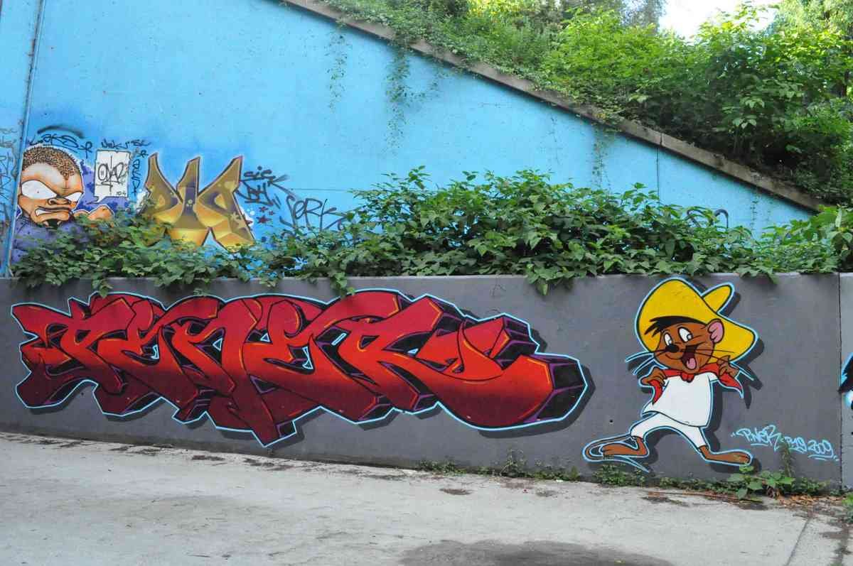 Graffiti Murals Street Art 649 streetart23 A4 Photo Print