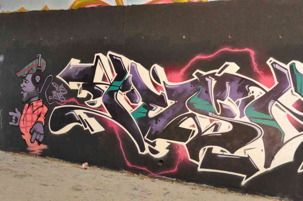 Graffiti Murals Street Art 650 streetart25 A4 Photo Print