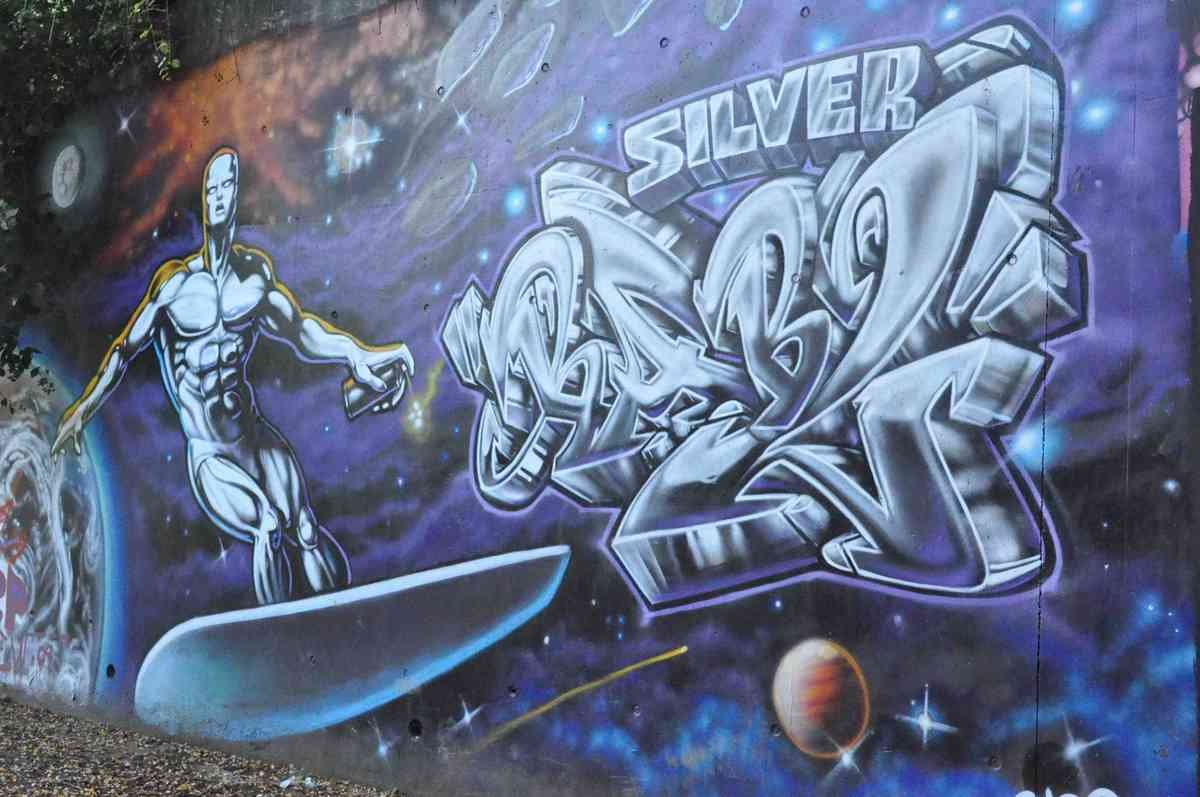 Graffiti Murals Street Art 652 streetart27 A4 Photo Print
