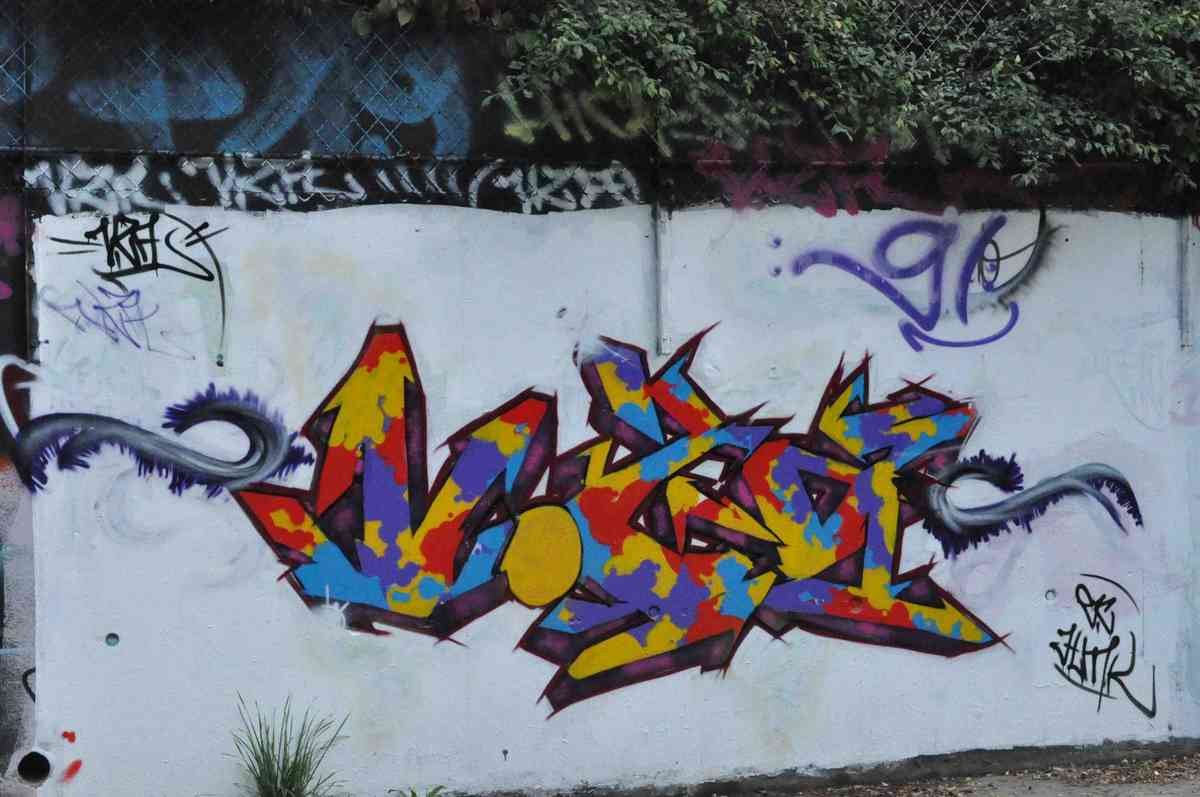 Graffiti Murals Street Art 653 streetart28 A4 Photo Print