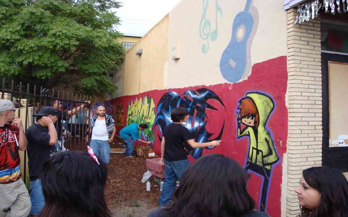 Graffiti Murals Street Art 669 DSC03997 A4 Photo Print