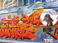 Graffiti Murals Street Art 693 good times live A4 Photo Print