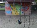 Graffiti Murals Street Art 703 playground graffiti A4 Photo Print