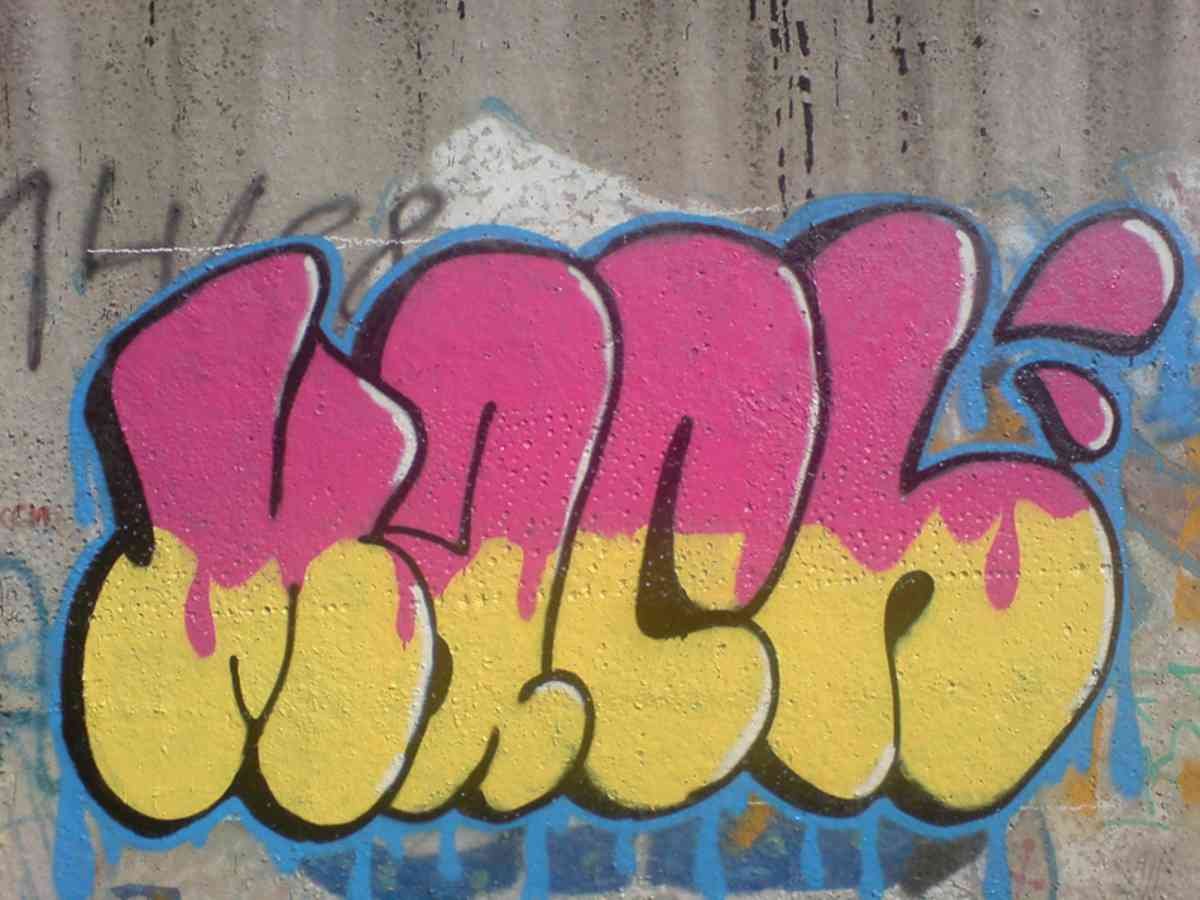 Graffiti Murals Street Art 707 DSC00132 A4 Photo Print