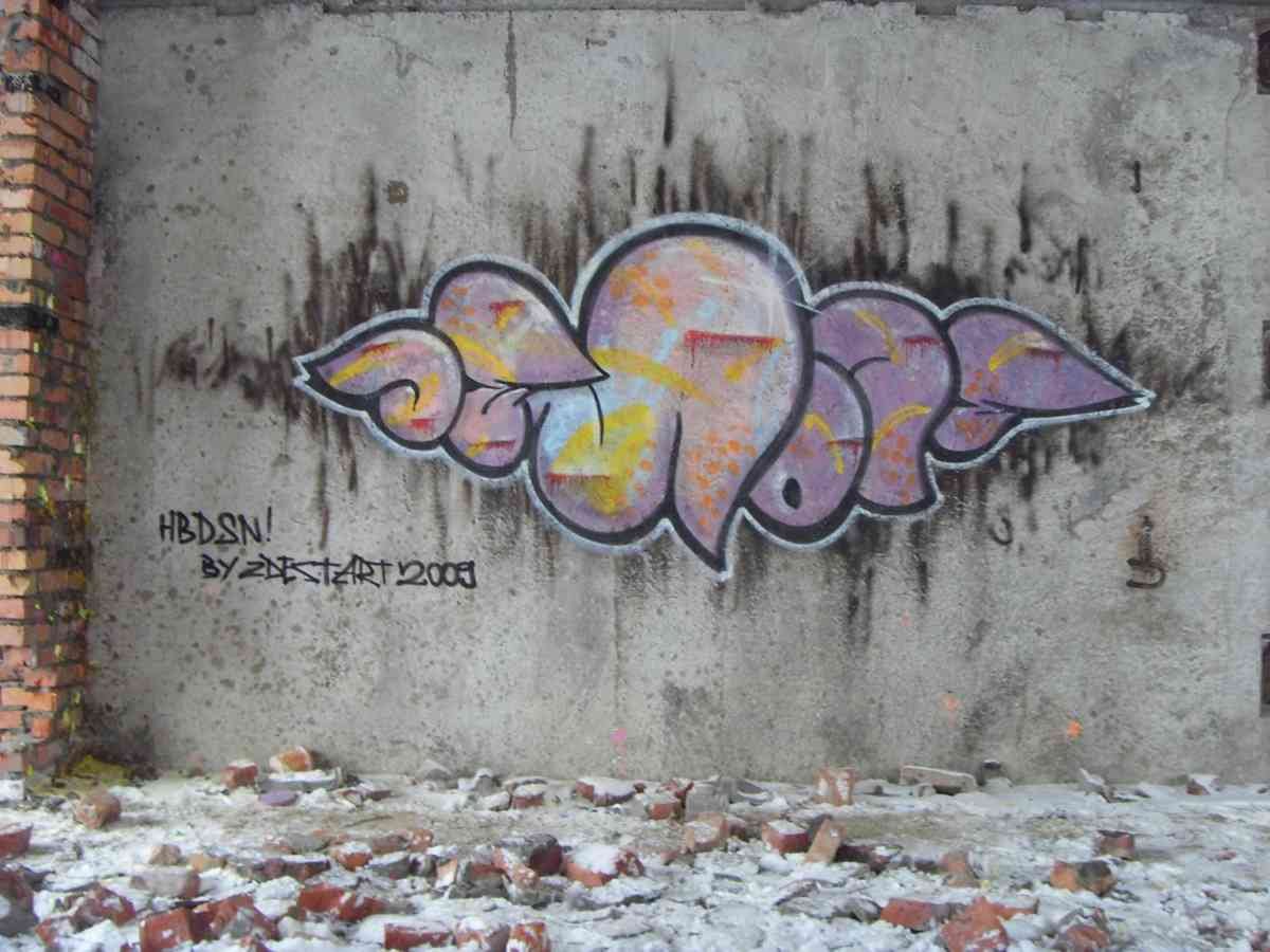 Graffiti Murals Street Art 712 SDC10111 A4 Photo Print
