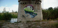 Graffiti Murals Street Art 717 Latvia pod mosta CRE A4 Photo Print