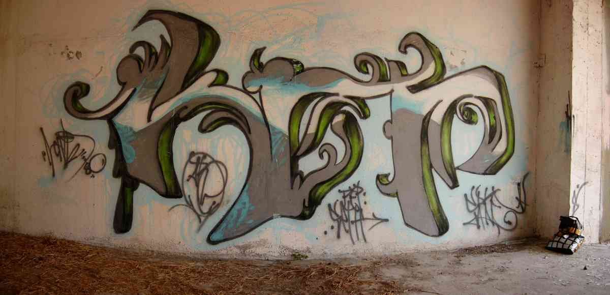 Graffiti Murals Street Art 725 Latvia aa 1 A4 Photo Print