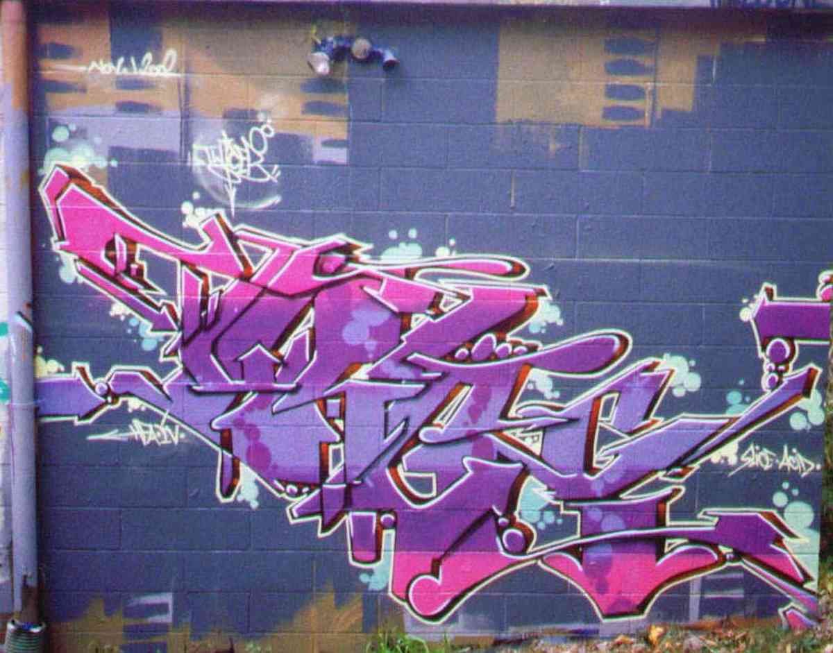 Graffiti Murals Street Art 728 Connecticut 16 A4 Photo Print