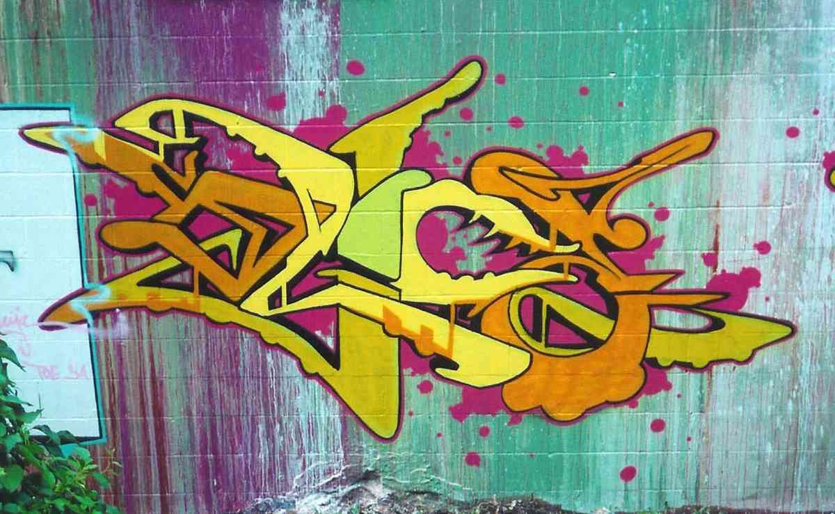 Graffiti Murals Street Art 733 Connecticut 5 A4 Photo Print