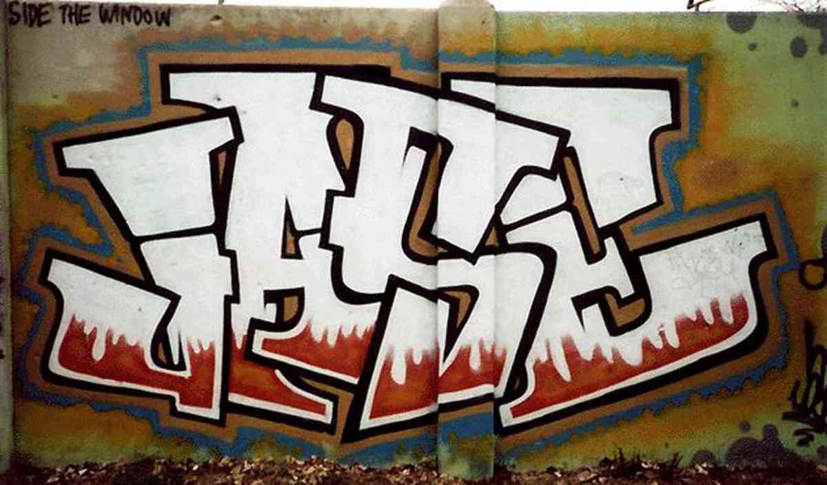 Graffiti Murals Street Art 737 Chicago A4 Photo Print