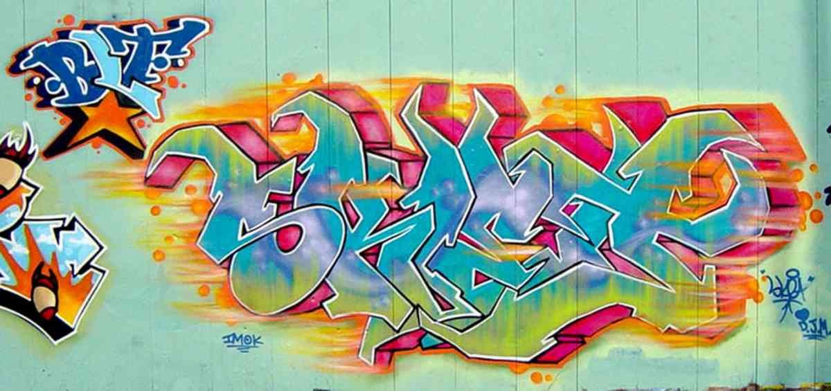 Graffiti Murals Street Art 755 Connecticut 1 A4 Photo Print
