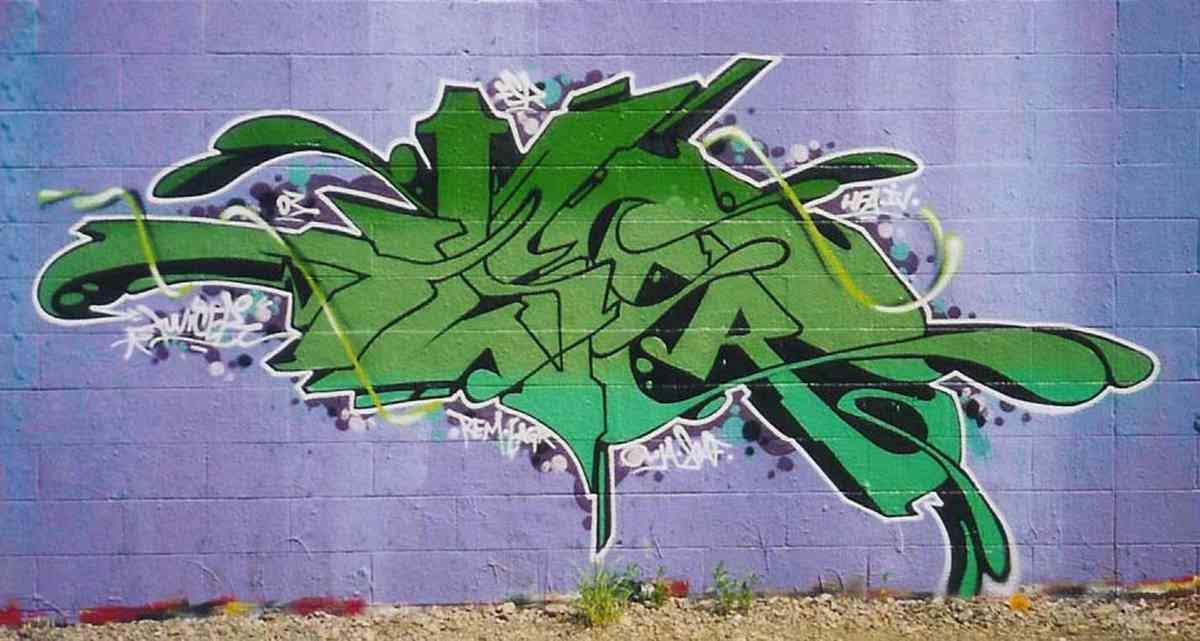 Graffiti Murals Street Art 763 Connecticut 17 A4 Photo Print