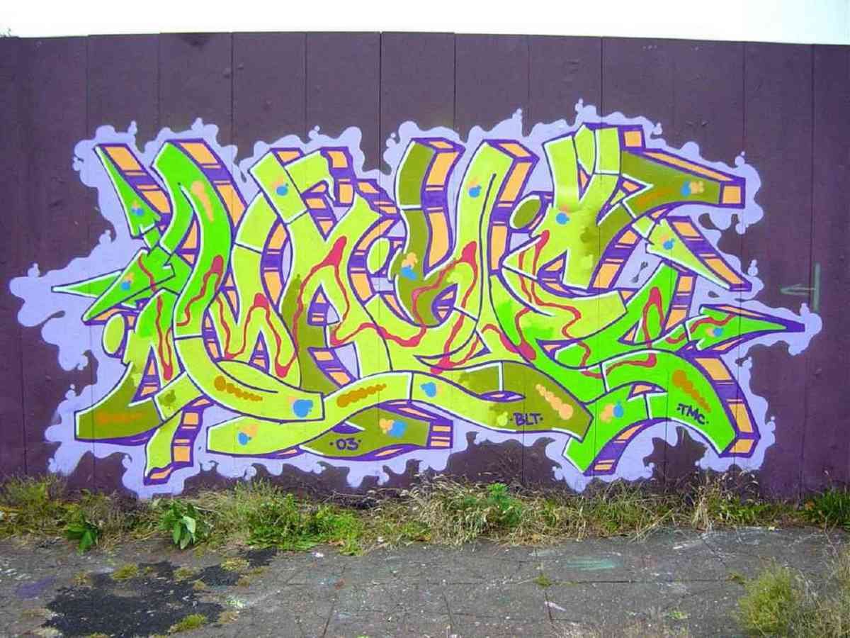 Graffiti Murals Street Art 770 Connecticut 36 A4 Photo Print
