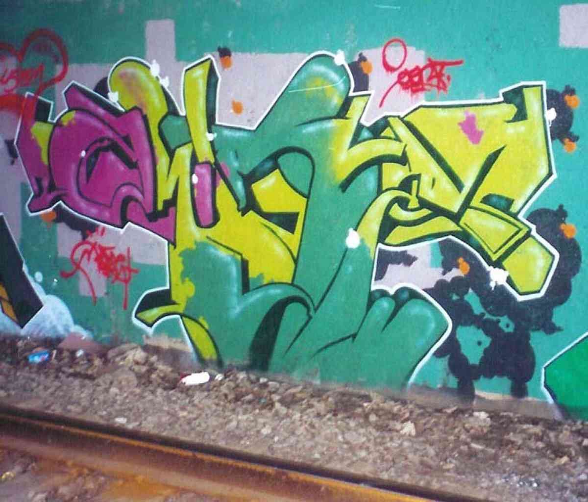 Graffiti Murals Street Art 776 Connecticut 46 A4 Photo Print