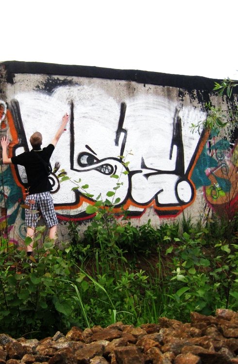 Graffiti Murals Street Art 780 ose1 A4 Photo Print