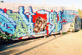 Graffiti Murals Street Art 784 writers block san diego010 A4 Photo Print