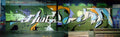Graffiti Murals Street Art 812 cheap stunts A4 Photo Print