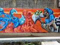 Graffiti Murals Street Art 822 leith3 A4 Photo Print