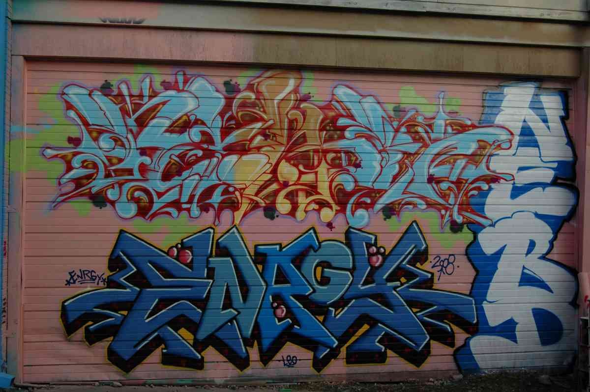 Graffiti Murals Street Art 824 graff2 A4 Photo Print