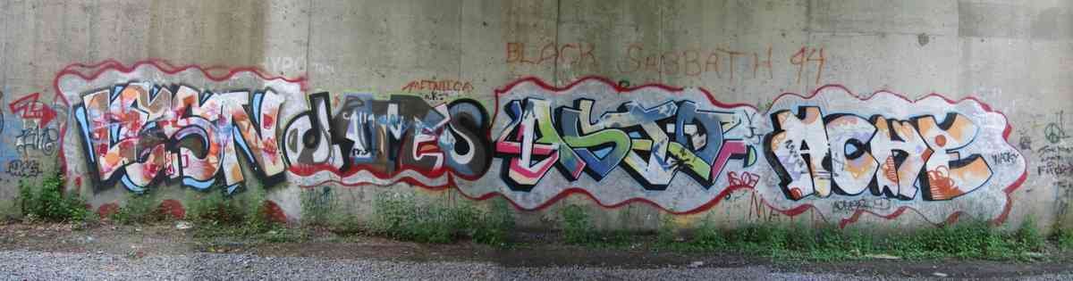 Graffiti Murals Street Art 837 14242464 A4 Photo Print
