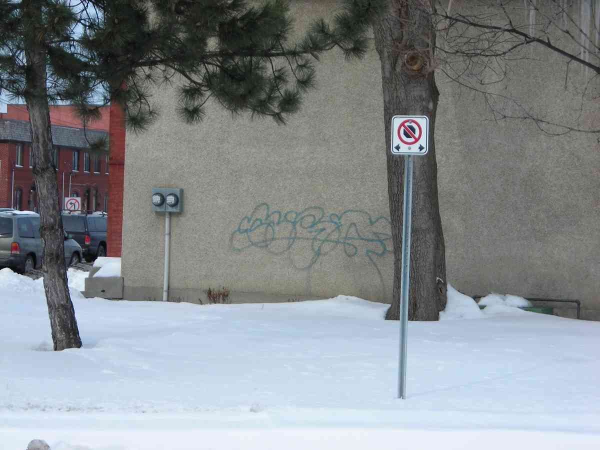Graffiti Murals Street Art 843 King Edward & Murray Graffiti 2 A4 Photo Print