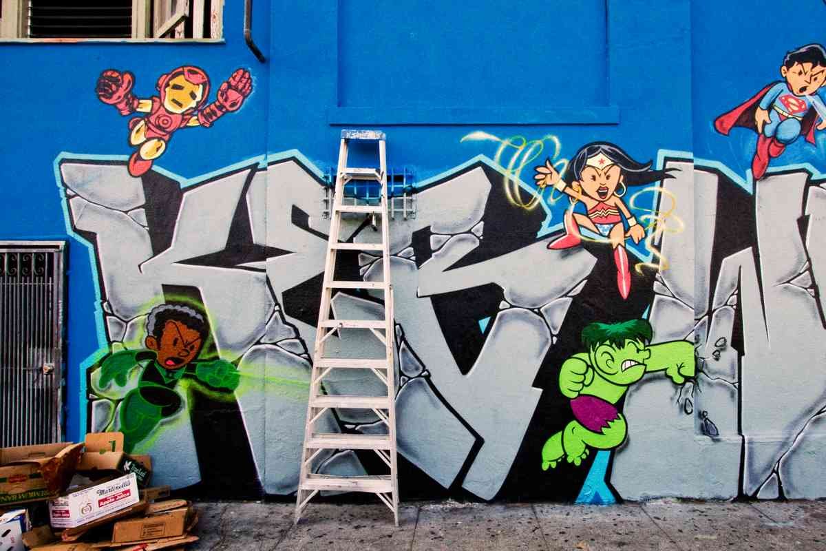 Graffiti Murals Street Art 851 3778739580 323306f2f3 o A4 Photo Print