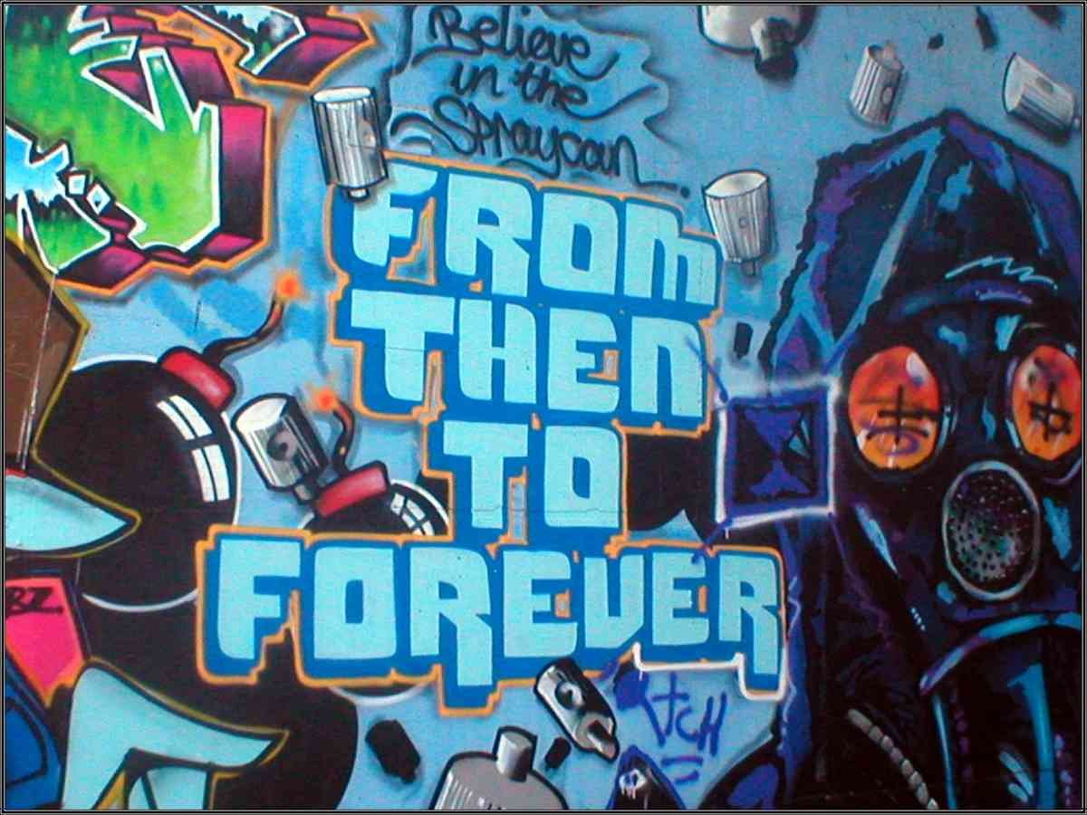 Graffiti Murals Street Art 856 bstl31 A4 Photo Print