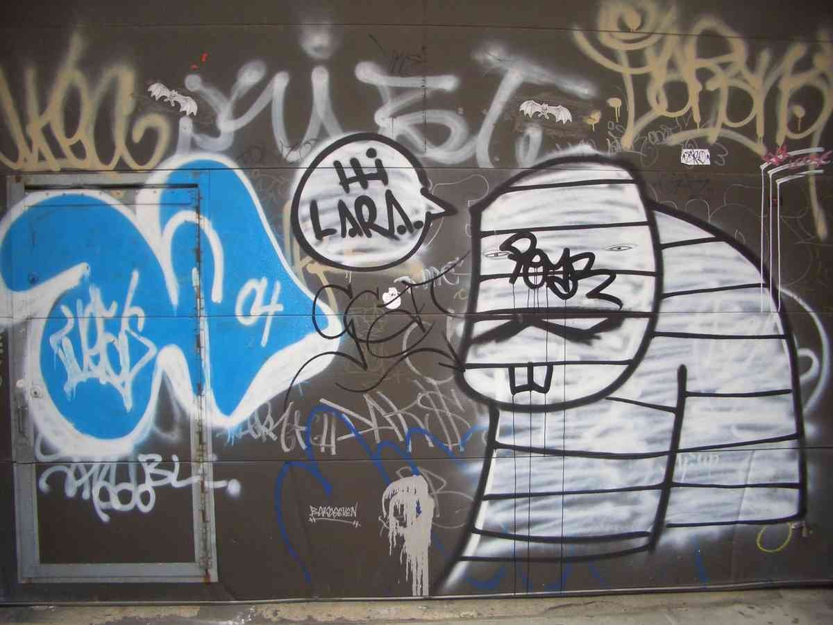 Graffiti Murals Street Art 864 CIMG3003 797787 A4 Photo Print