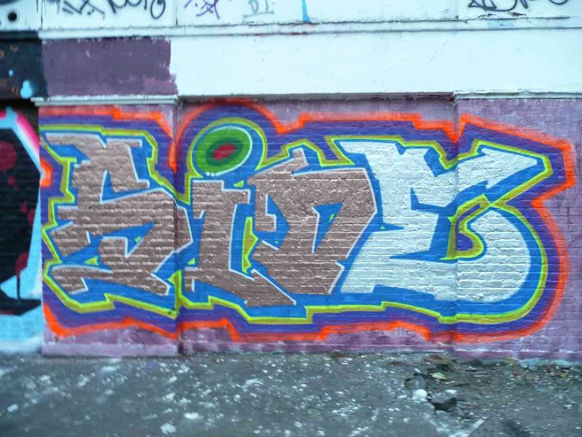 Graffiti Murals Street Art 885 P1030869 A4 Photo Print