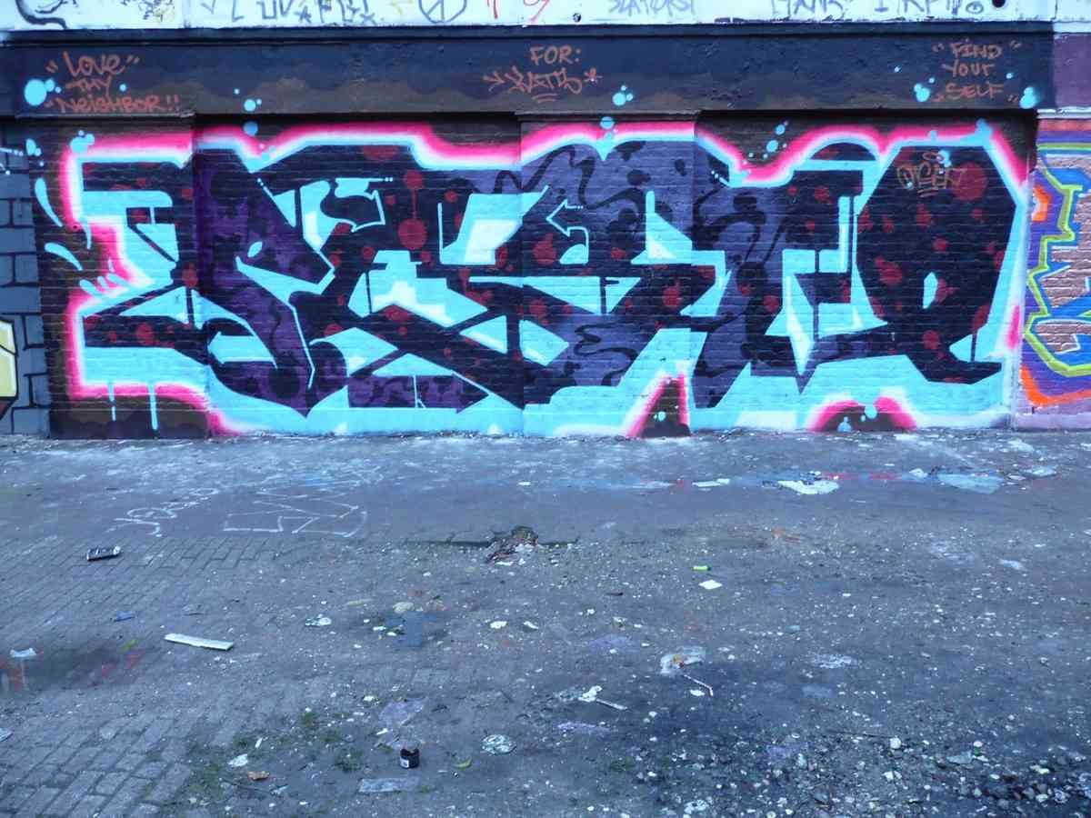 Graffiti Murals Street Art 886 P1030870 A4 Photo Print