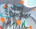 Graffiti Murals Street Art 904 mery xmas graffiti A4 Photo Print