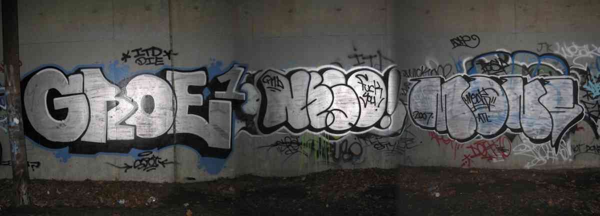 Graffiti Murals Street Art 914 15171049 A4 Photo Print