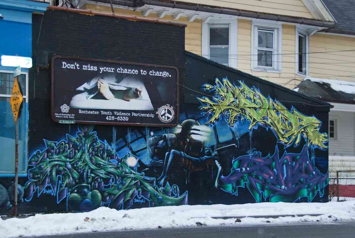 Graffiti Murals Street Art 937 4243535396 6d8f81b3ef o A4 Photo Print