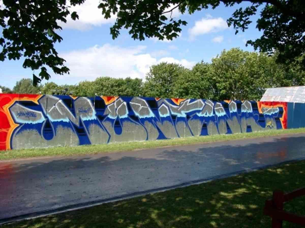 Graffiti Murals Street Art 961 sl gallery big 84dc330ea9 A4 Photo Print