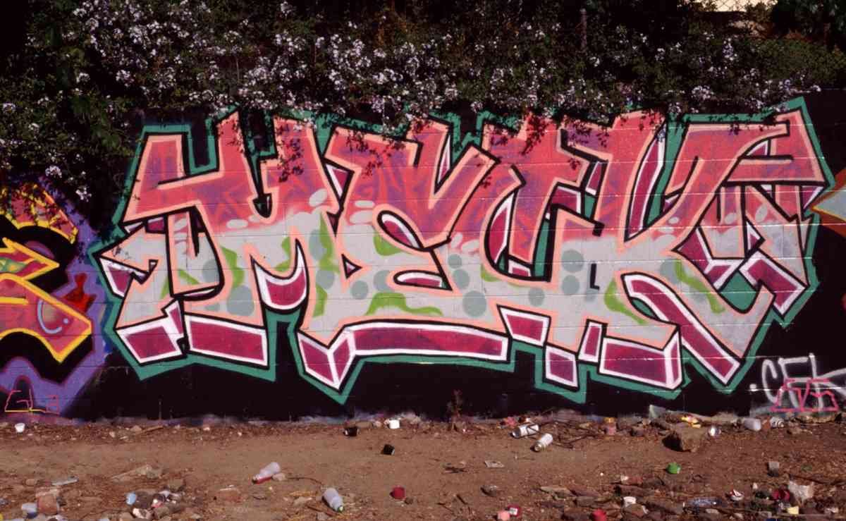 Graffiti Murals Street Art 980 pg 21 mek ss 7 91 A4 Photo Print