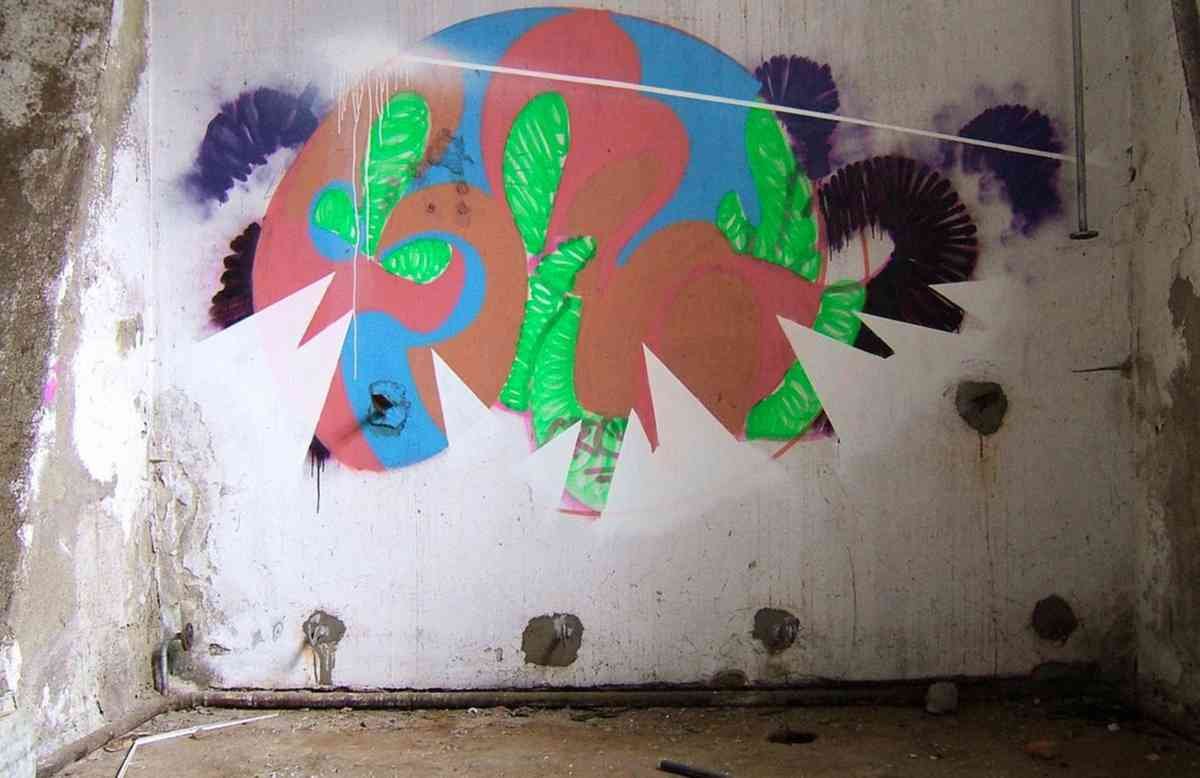Graffiti Murals Street Art 983 regenerative graffiti brno kaso 742209 A4 Photo Print
