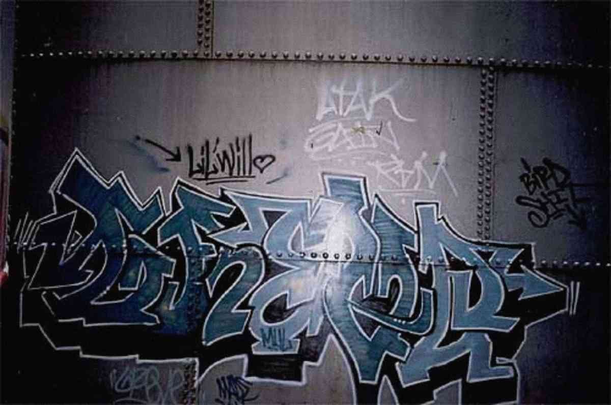Graffiti Murals Street Art 987 115S A4 Photo Print
