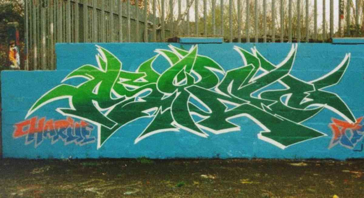 Graffiti Murals Street Art 991 astek A4 Photo Print