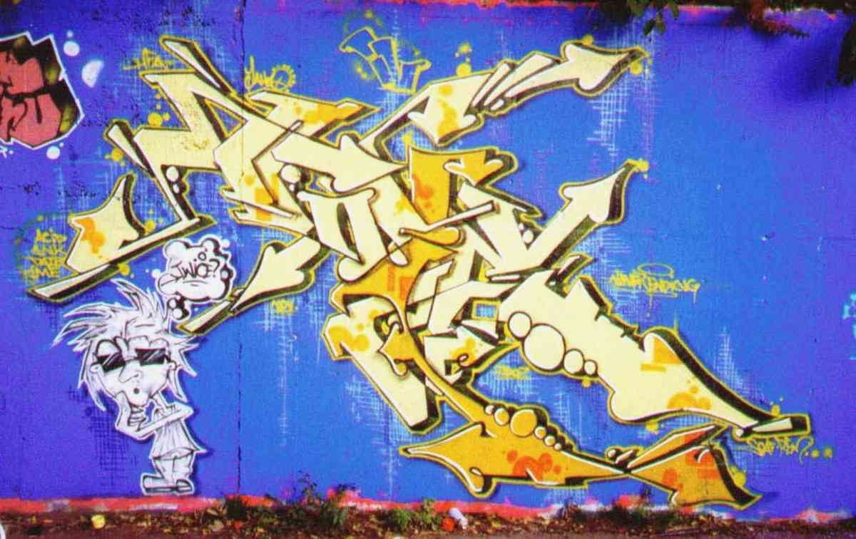 Graffiti Murals Street Art 996 Connecticut 15 A4 Photo Print
