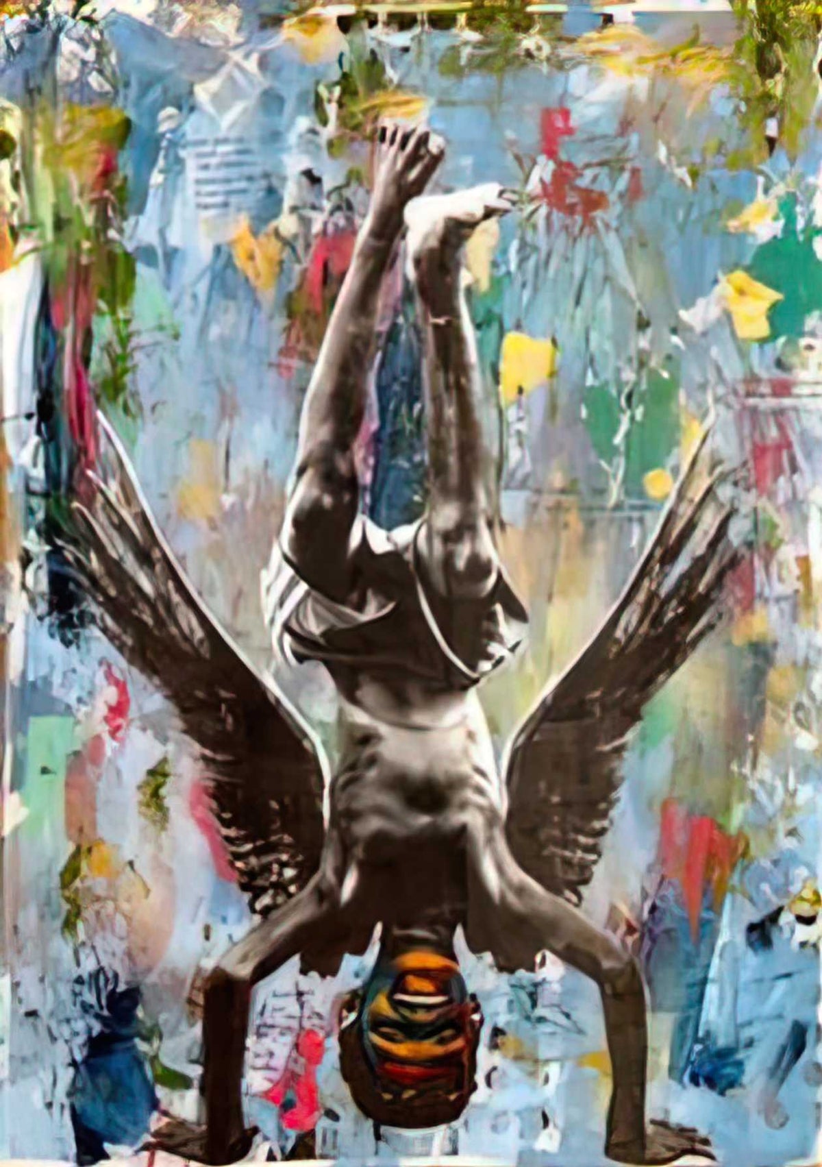Graffiti Street Art 02b9a32738c2678ba6bd9d6e1932e8d4 A4 Photo Print