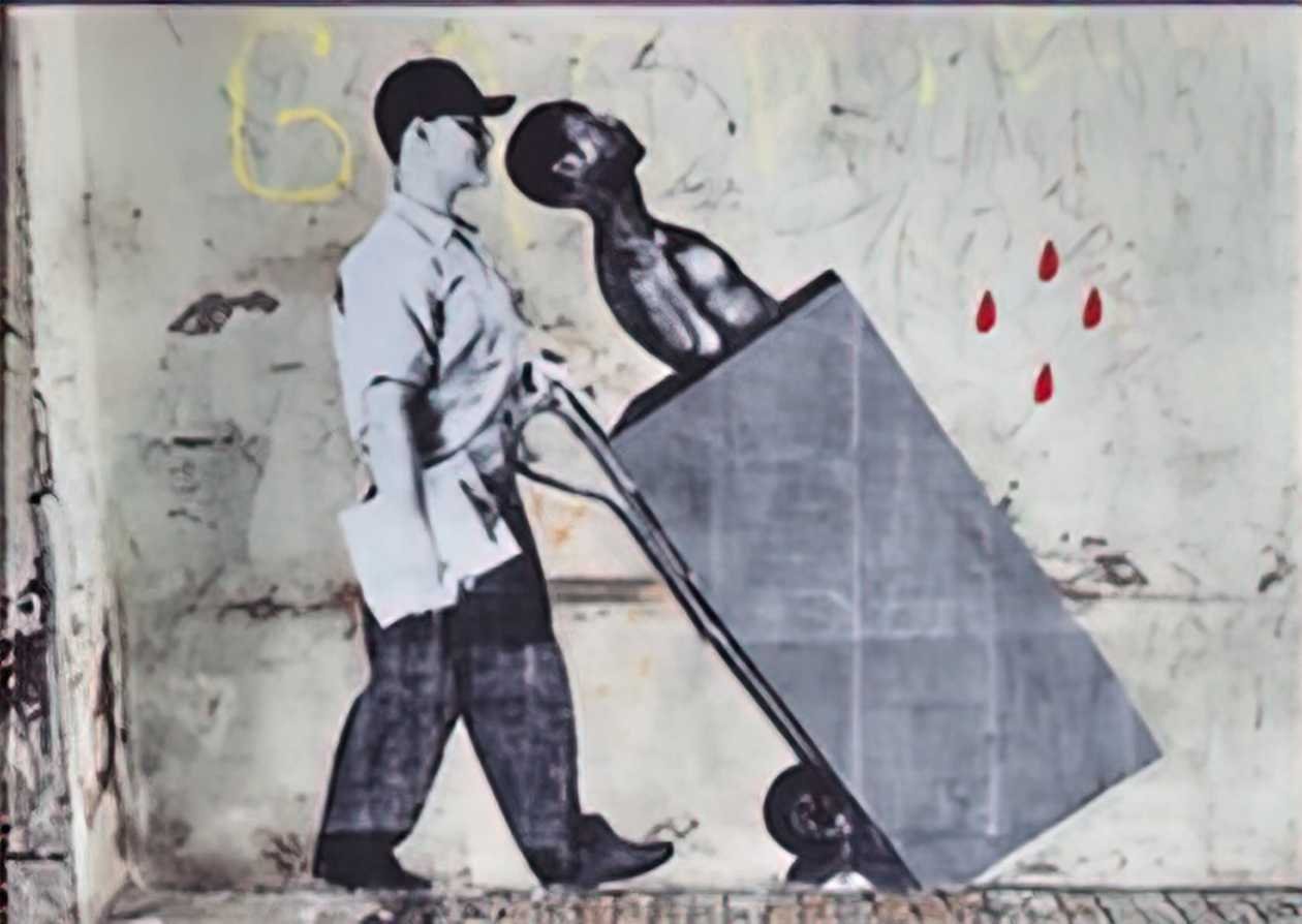 Graffiti Street Art 5ebca3836b89810cf29a951ffd3cea3e.png!PinterestSma A4 Photo Print