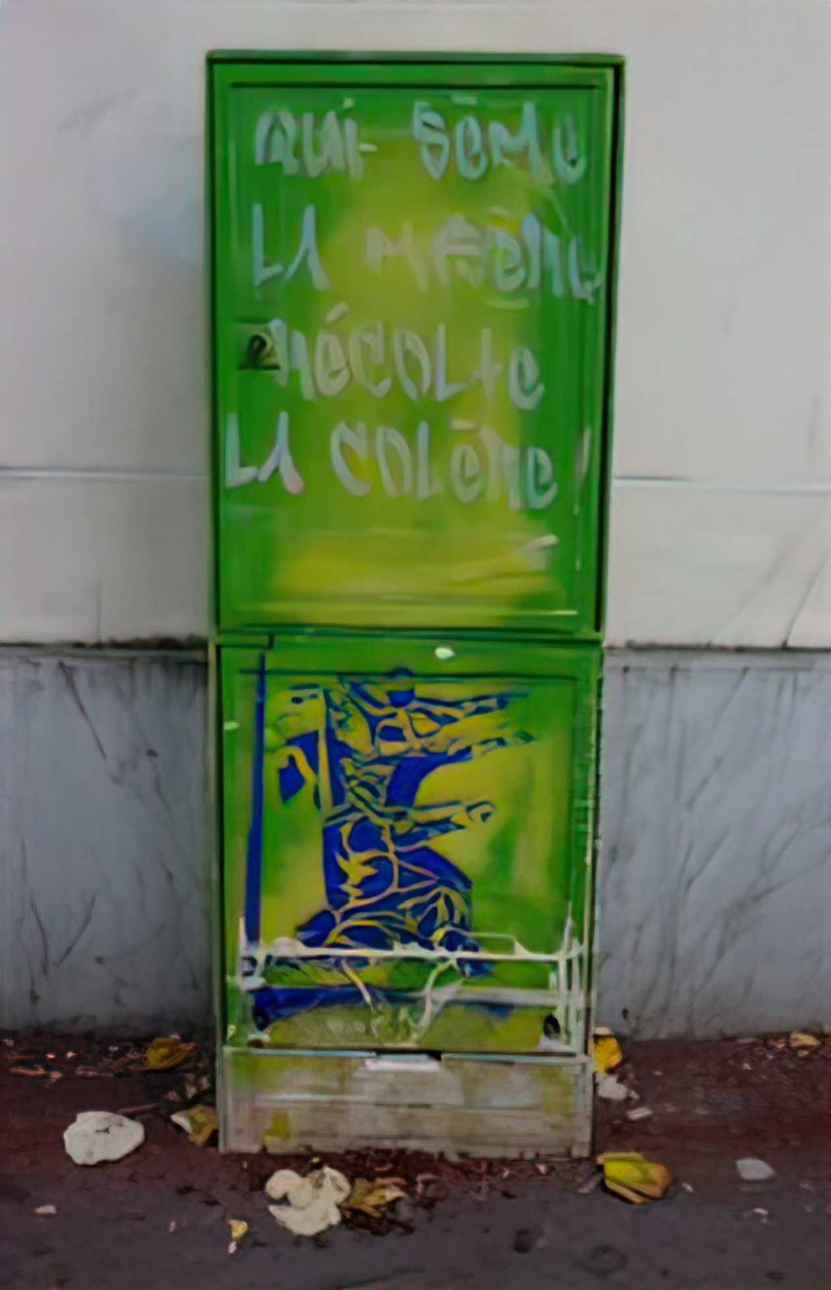 Graffiti Street Art 89 avenue paul vaillant couturier A4 Photo Print