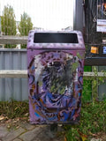 Graffiti Street Art angle rue neuve avenue paul vaillant couturier A4 Photo Print