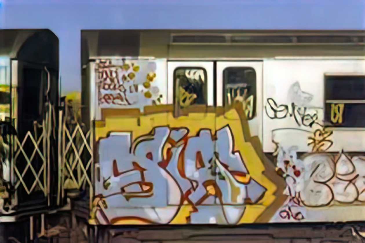 Graffiti Street Art asia A4 Photo Print