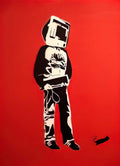 Graffiti Street Art blek le rat subliminal projects 24 at subliminal A4 Photo Print